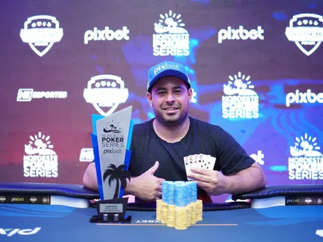 José Thauerre de Oliveira vira heads-up e é campeão do PLO 6-Handed KO do NPS Pixbet