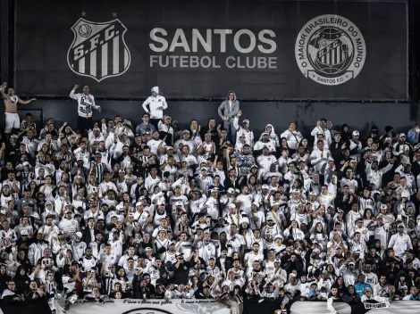 Torcida do Santos esgota ingressos para partida contra o Flamengo 