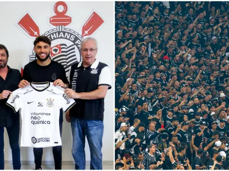 Yuri Alberto se impressiona com festa da torcida do Corinthians e agita web