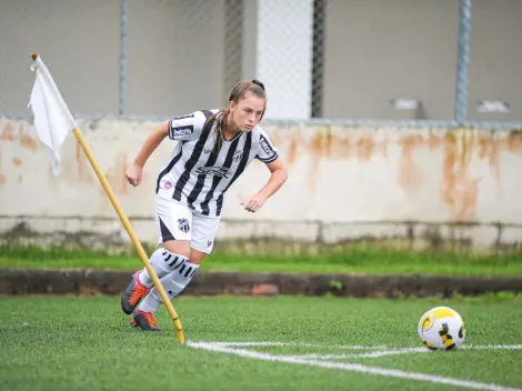 Flávia Pissaia, meio campista do Ceará,  atinge feito impressionante pelo Brasileirão Feminino