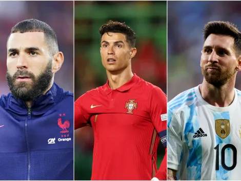 Benzema, Cristiano Ronaldo, Messi e +; craques que vão jogar sua última Copa do Mundo