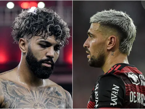 Após pedido do Athletico, Gabigol e Arrascaeta podem levar gancho na Copa do Brasil