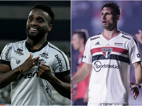 Mendoza deixa Calleri ‘comendo poeira’ e representa Ceará em top-5 do Brasileirão