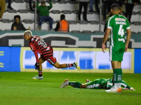 Werton agita torcida do Flamengo na web após marcar primeiro gol como profissional