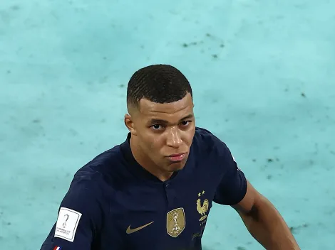 Mbappé aparece com tornozelo enfaixado e impressiona na Copa do Mundo