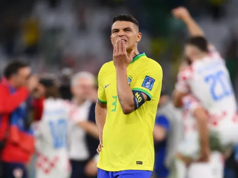 Thiago Silva quebra o silêncio e faz desabafo sobre eliminação na Copa