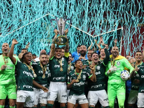 Palmeiras recebe ‘bufunfa’ da Conmebol por título inédito da Supercopa do Brasil