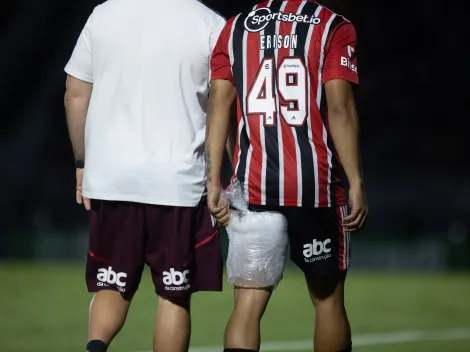 Erison sente dores e ‘escancara’ problemas do São Paulo com DM