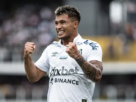 Marcos Leonardo ‘rechaça’ posto de destaque e faz elogios a ‘parça’ do Santos