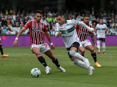 SÃO PAULO x CORITIBA pelo BRASILEIRÃO; Onde assistir, raio-x do duelo e mais