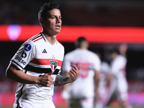 Atitude de James Rodríguez faz torcedores do São Paulo ficarem alvoroçados