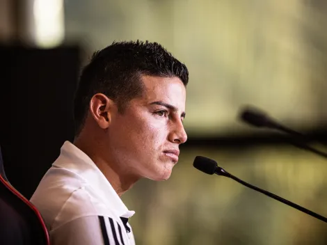 James Rodríguez acaba de 'sofrer' ação forte no São Paulo