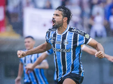 Diego Costa 'faz chover' e notícia de última hora envolvendo o medalhão vaza no Grêmio 