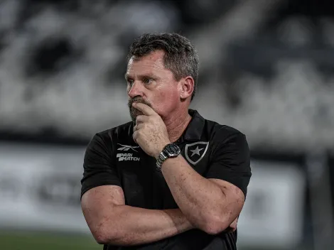 Reforço do Botafogo evolui em recuperação e anima Fábio Matias