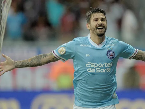 Everaldo salva o Bahia contra o Grêmio e está à 4 gols de se igualar à Hernane Brocador