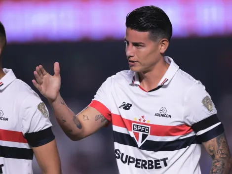 James Rodríguez é relacionado para o Choque-Rei