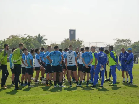 Grêmio segue treinando enquanto aguarda aval da CBF para inversão de mando