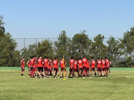 Coudet tem retorno de atleta em treino do Inter em Itu