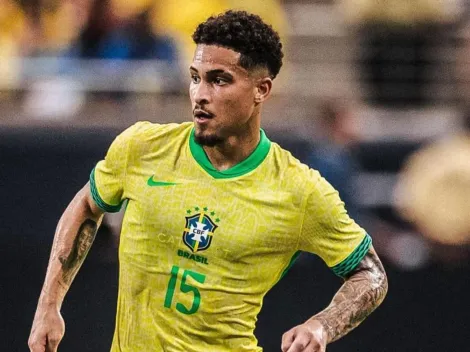 Copa América: João Gomes sofre sangramento no nariz