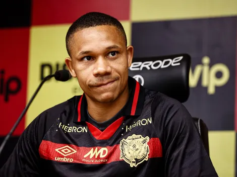 Wellington Silva é apresentado no Sport e garante briga pelo acesso