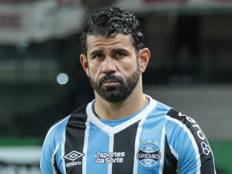 Torcida do Grêmio manda 'recadinho' na web sobre Diego Costa