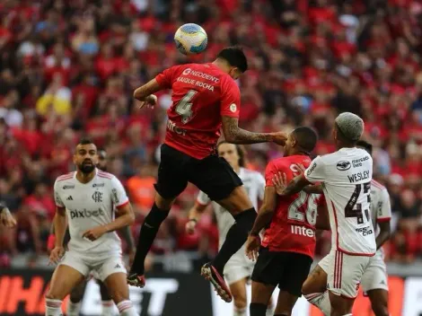 Flamengo pode ter time misto contra Athletico-PR