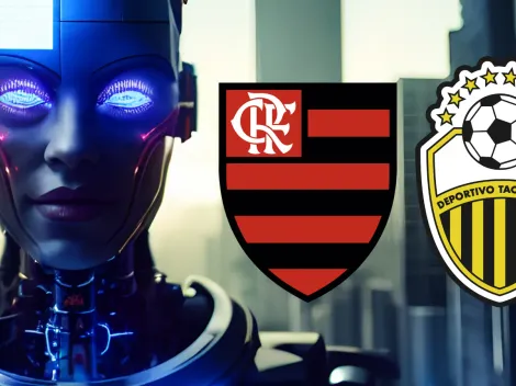 IA crava Flamengo atropelando Deportivo Táchira em palpite pela Libertadores