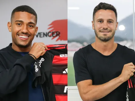 BIDOU! Saúl Ñíguez e Samuel Lino já podem estrear pelo Flamengo