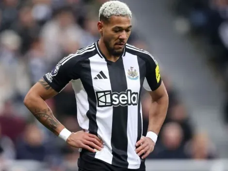Joelinton sofre lesão após ser convocado por Ancelotti