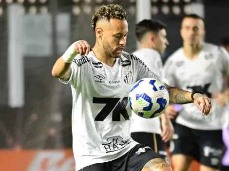 Neymar tem noite discreta e sem efetividade em clássico entre Santos x Palmeiras