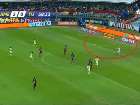 VÍDEO: El zapatazo de Diego Laínez que pone la goleada