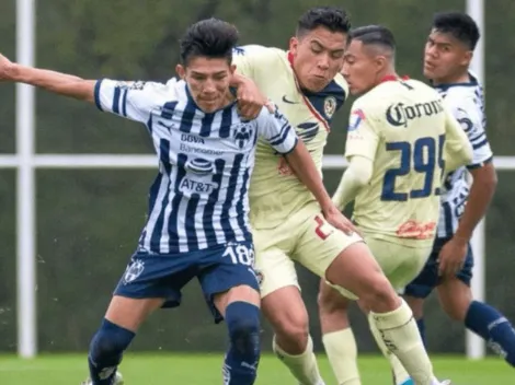 América y Monterrey reparten puntos en las Fuerzas Básicas
