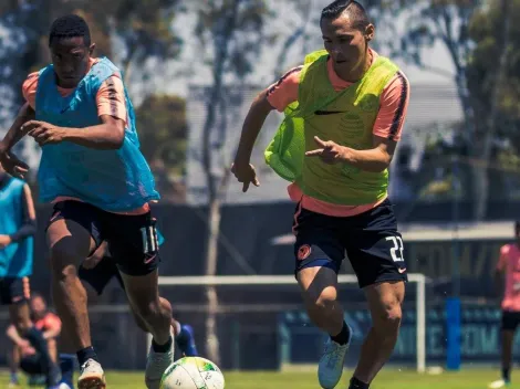 América trabajó en Coapa a la espera de los seleccionados