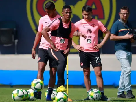 América regresó a los entrenamientos con cuatro ausentes