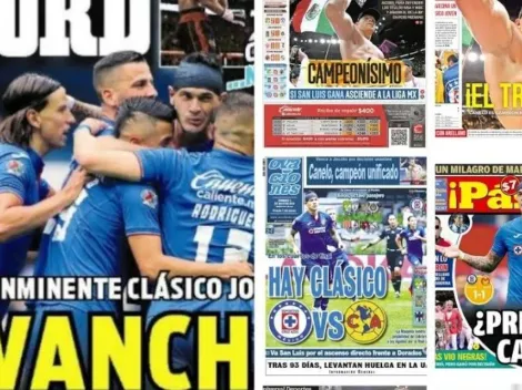 Las portadas palpitan el Clásico Joven de Liguilla