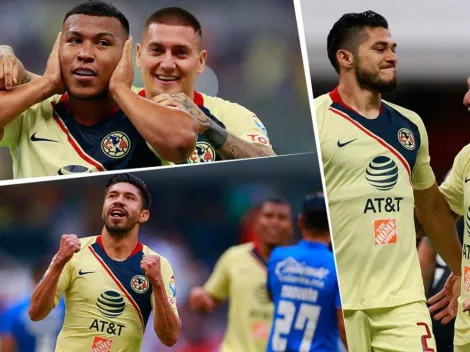 Los números de los delanteros del América en el Clausura 2019