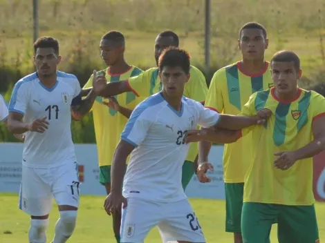 Uruguay perdió con la Selección Gaúcha con Viñas en el campo