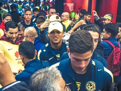 América llegó a Tijuana con un increíble recibimiento de los aficionados