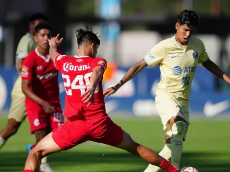 América Sub 18 no pudo sacar ventaja en Coapa ante Toluca