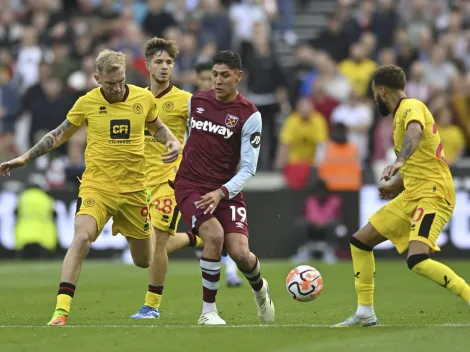 ¡El Machín! Edson Álvarez salió ovacionado por la afición del West Ham