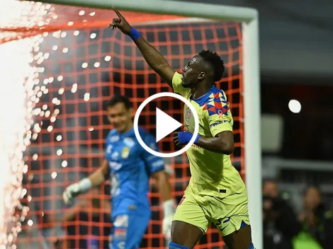 Julián Quiñones le dio la ventaja al América con un espectacular cobro a lo Panenka