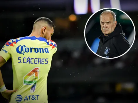 Marcelo Bielsa, el gran culpable de que Sebastián Cáceres subiera su nivel como defensor