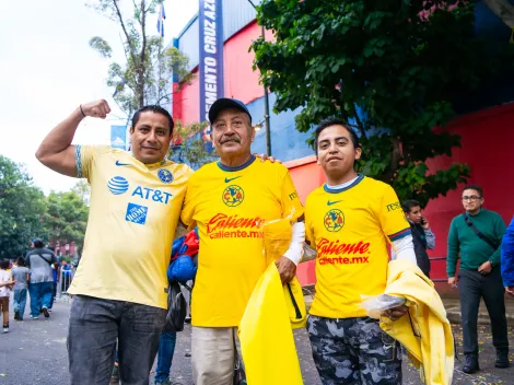 Afición del América demostró su molestia previo al juego con Cruz Azul