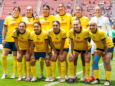 Posición en la tabla del América Femenil después de la Jornada 8