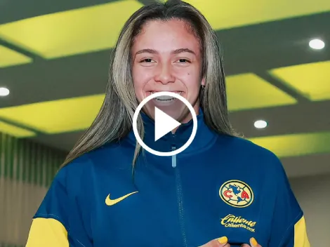 Así recibió el América a Priscila Da Silva como su último refuerzo