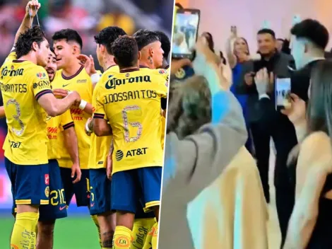 Illian Hernández se acordó del América en su boda