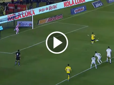 Brian Rodríguez marcó un golazo de penal contra Tigres en la Liga MX