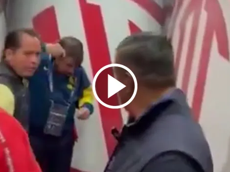 Afición de Toluca habría bañado en cerveza a Azcárraga en la final
