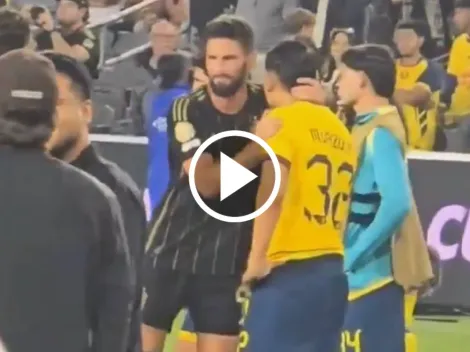 El noble gesto de Giroud con los jugadores del América