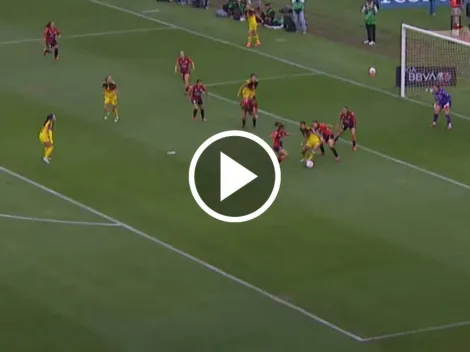 Montse Saldívar y un golazo con túnel incluido